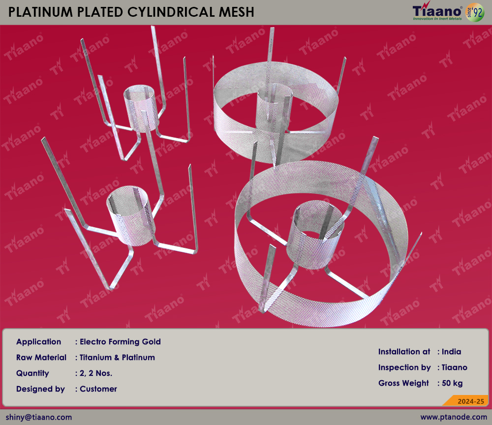 Gold Plating Anode